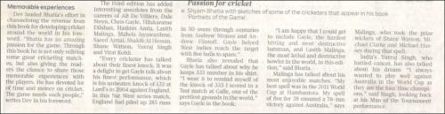 Portraits of the Game III by Shyam Bhatia